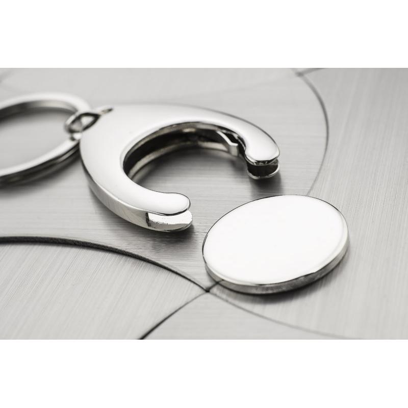 Breloc 2 w 1 TOKEN argintiu