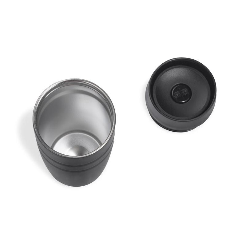 Cană de călătorie UNIT 350 ml Negru
