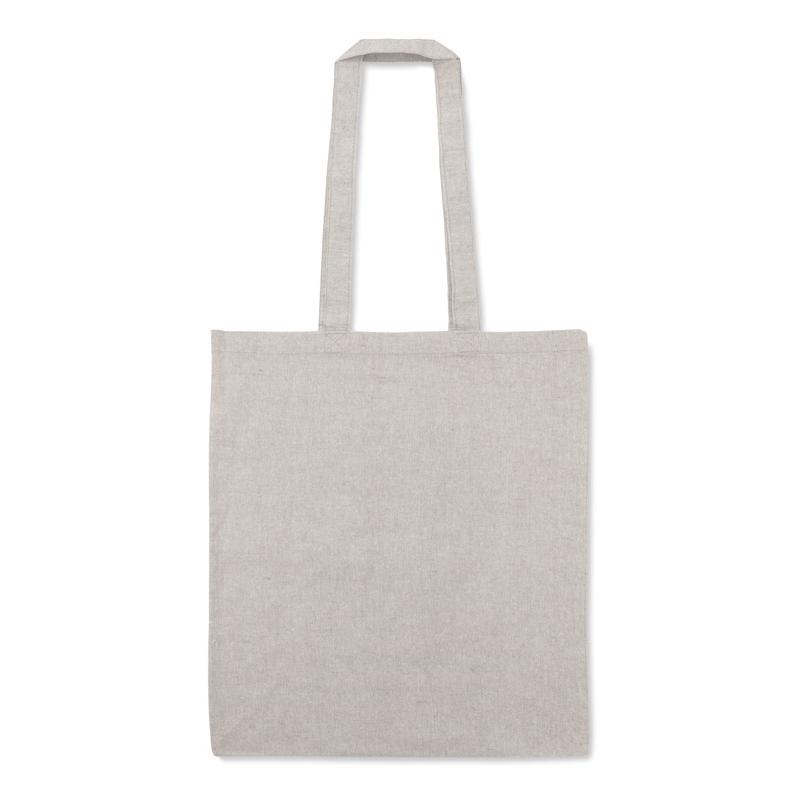 Geantă de bumbac MELANGE 140 g Gri