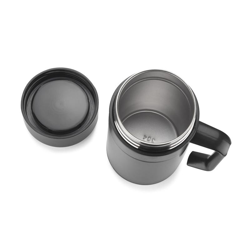 Cană de călătorie BOSSKI 400 ml Negru