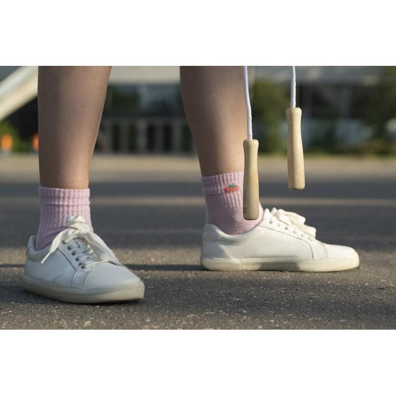 Coardă de sărit SALTI Alb