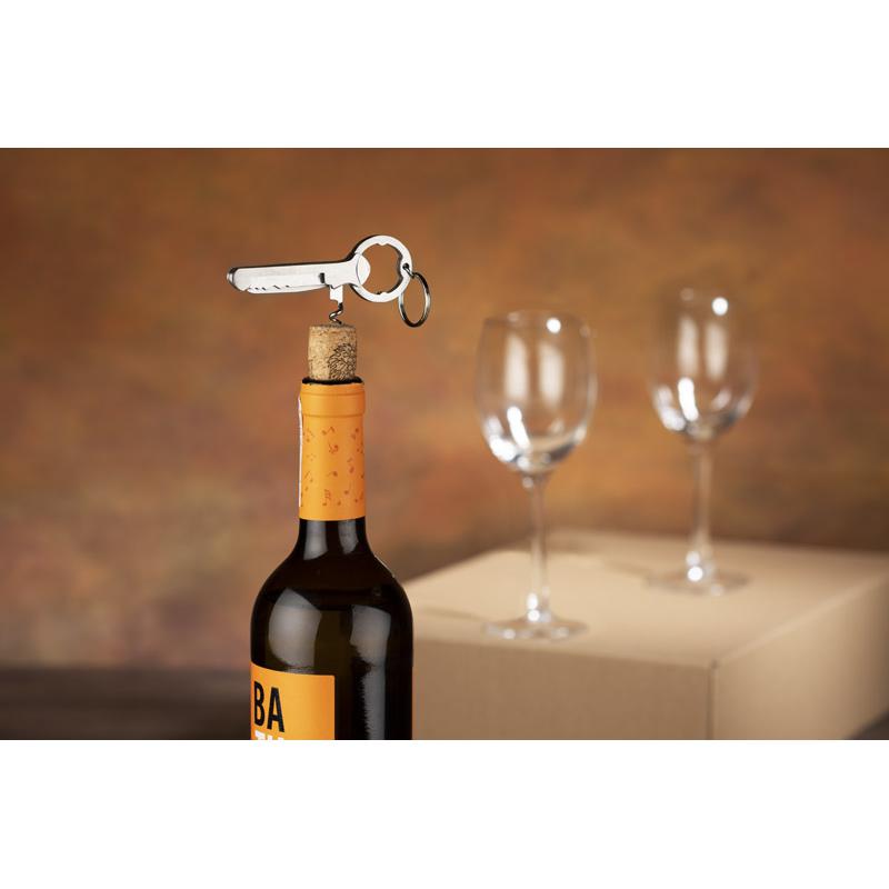 Breloc cu desfăcător ALCO Argintiu