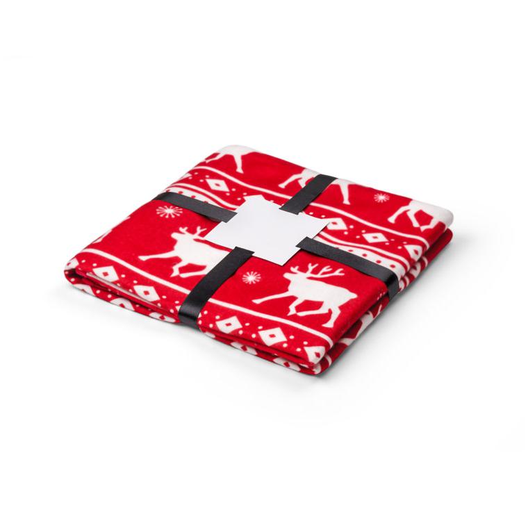 Pătură fleece RENO Roșu