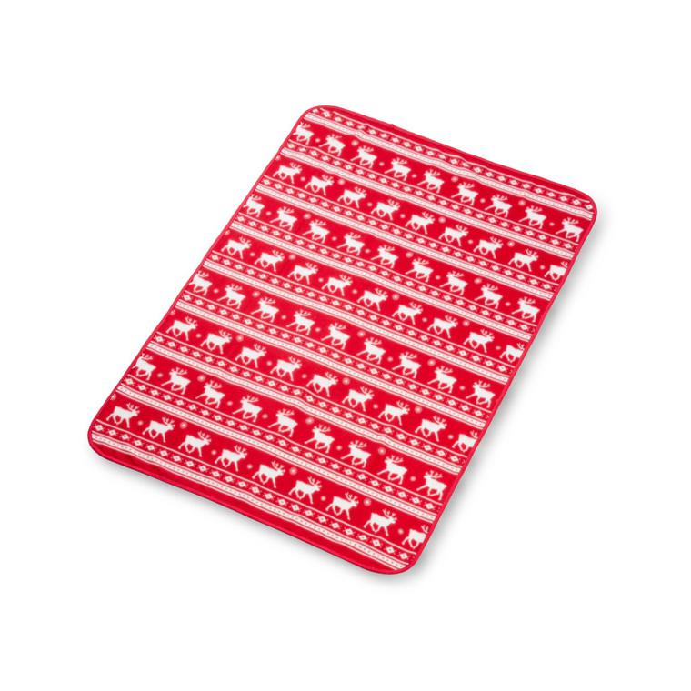 Pătură fleece RENO Roșu