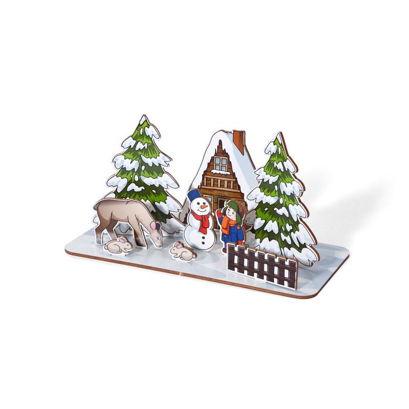 Decorațiuni de Crăciun ZIMA Multicolor