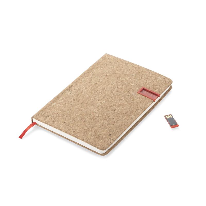 Notebook MENTE cu unitate flash USB 16 GB, A5