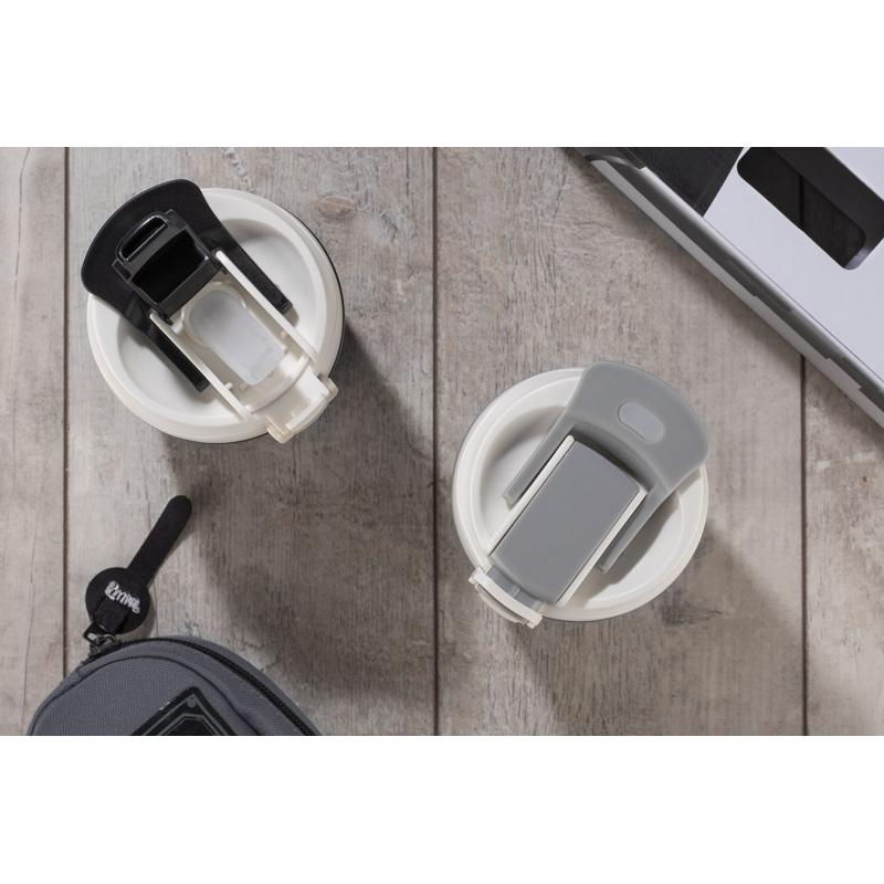 Cană Termos de călătorie DOPPIO 360 ml Gri