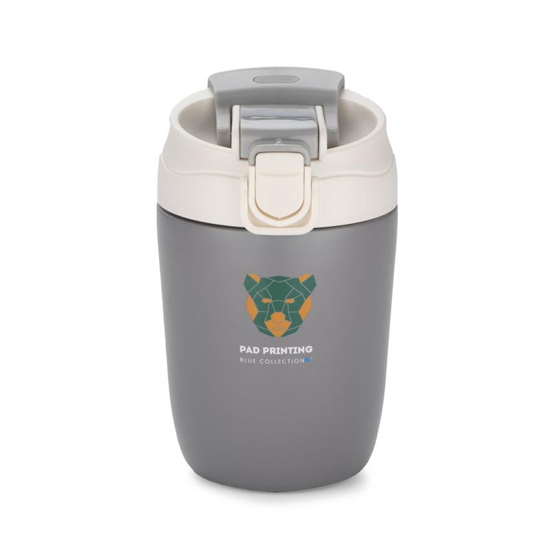 Cană Termos de călătorie DOPPIO 360 ml Gri