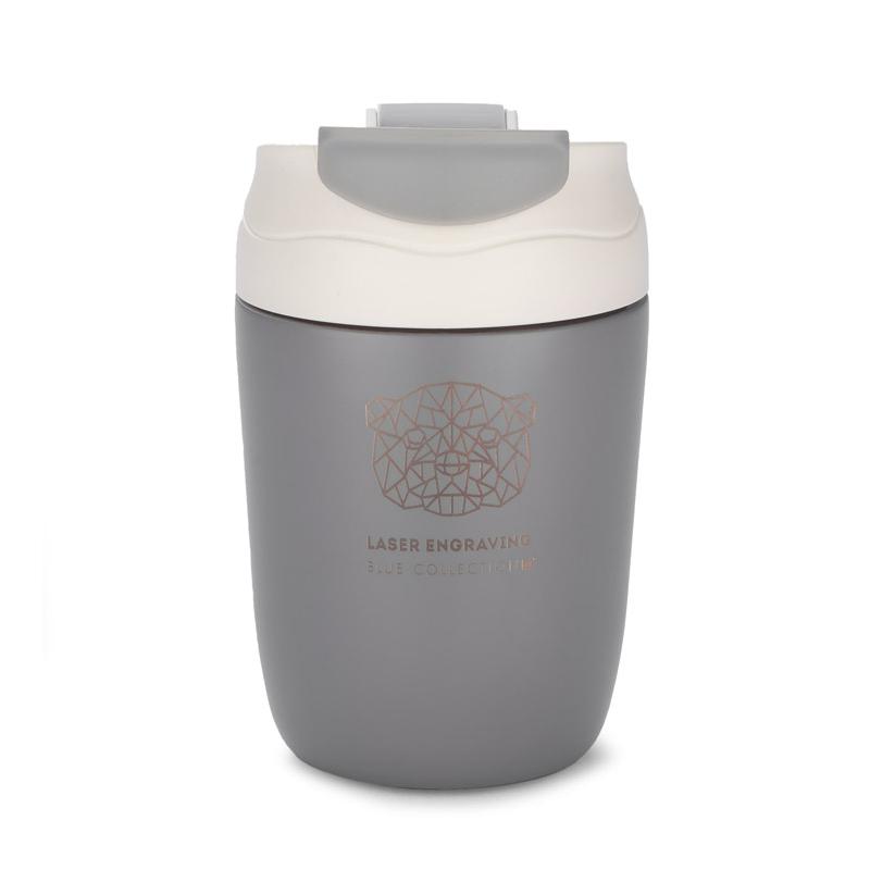 Cană Termos de călătorie DOPPIO 360 ml Gri