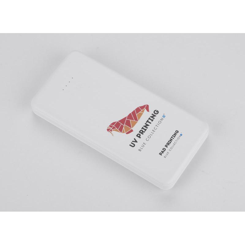 Baterie externă SIMPLE 10000 mAh Alb
