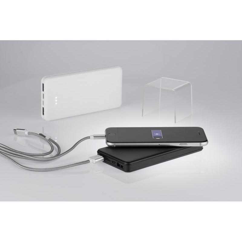 Baterie externă SIMPLE 10000 mAh Alb