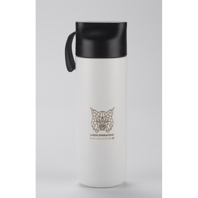 Sticlă de călătorie ELSA 600 ml Alb