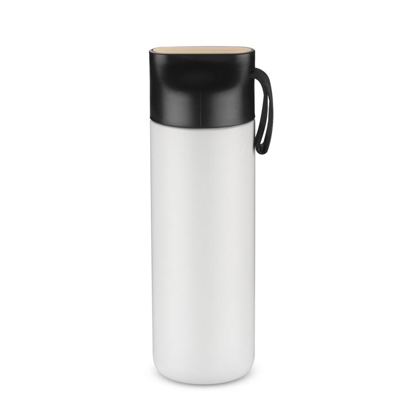 Sticlă de călătorie ELSA 600 ml Alb