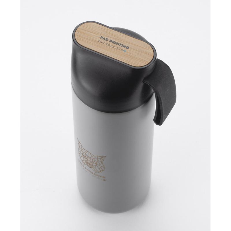 Sticlă de călătorie ELSA 600 ml Gri