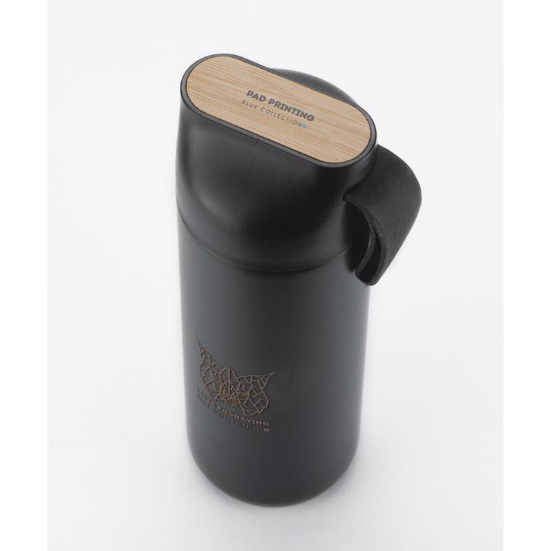 Sticlă de călătorie ELSA 600 ml Negru