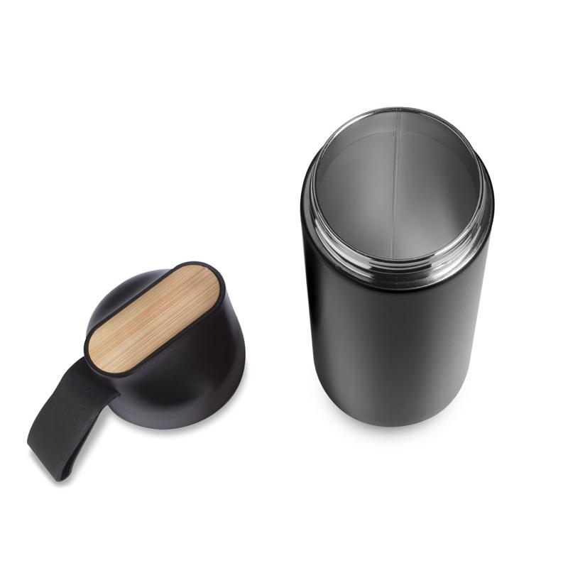 Sticlă de călătorie ELSA 600 ml Negru