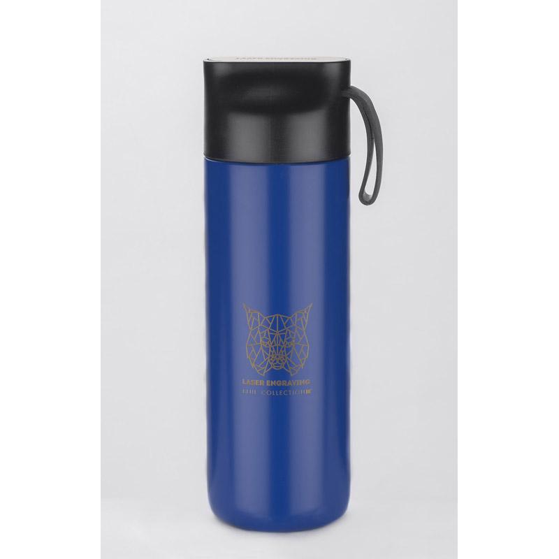 Sticlă de călătorie ELSA 600 ml Albastru