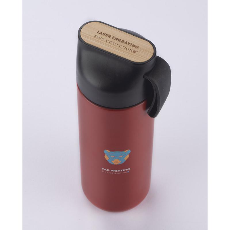 Sticlă de călătorie ELSA 600 ml Roșu