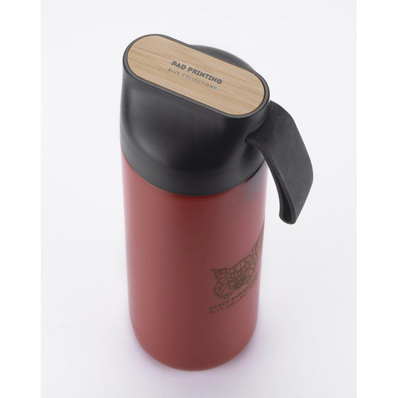 Sticlă de călătorie ELSA 600 ml Rosu