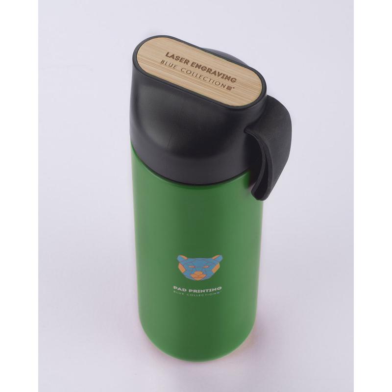 Sticlă de călătorie ELSA 600 ml Verde