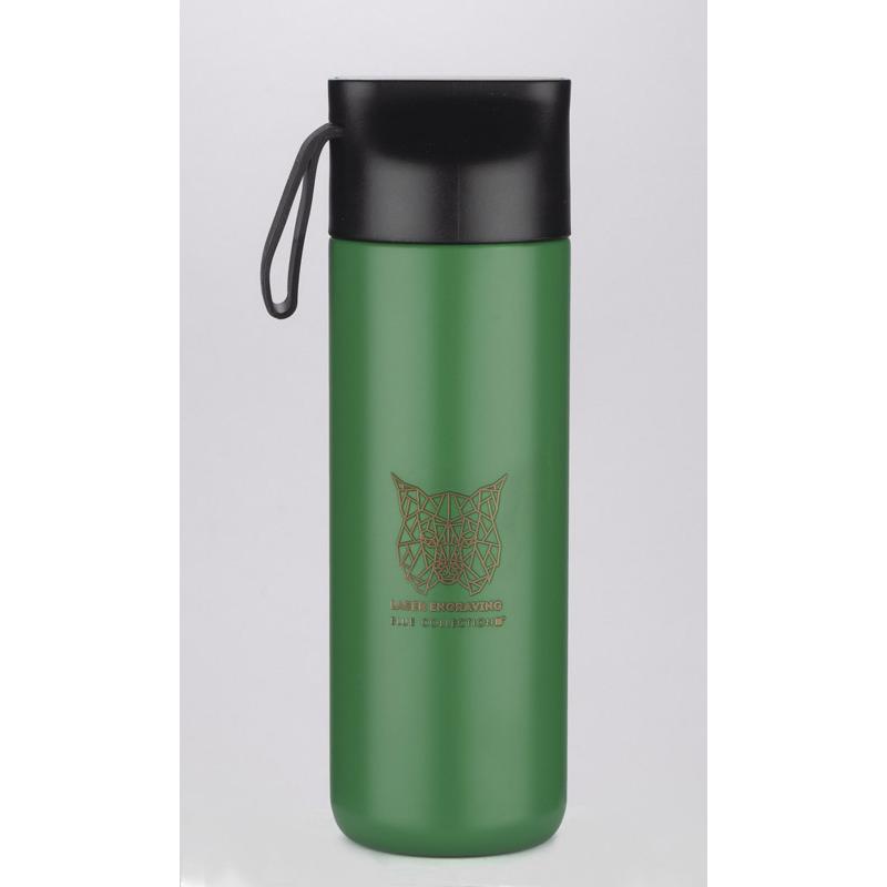 Sticlă de călătorie ELSA 600 ml Verde