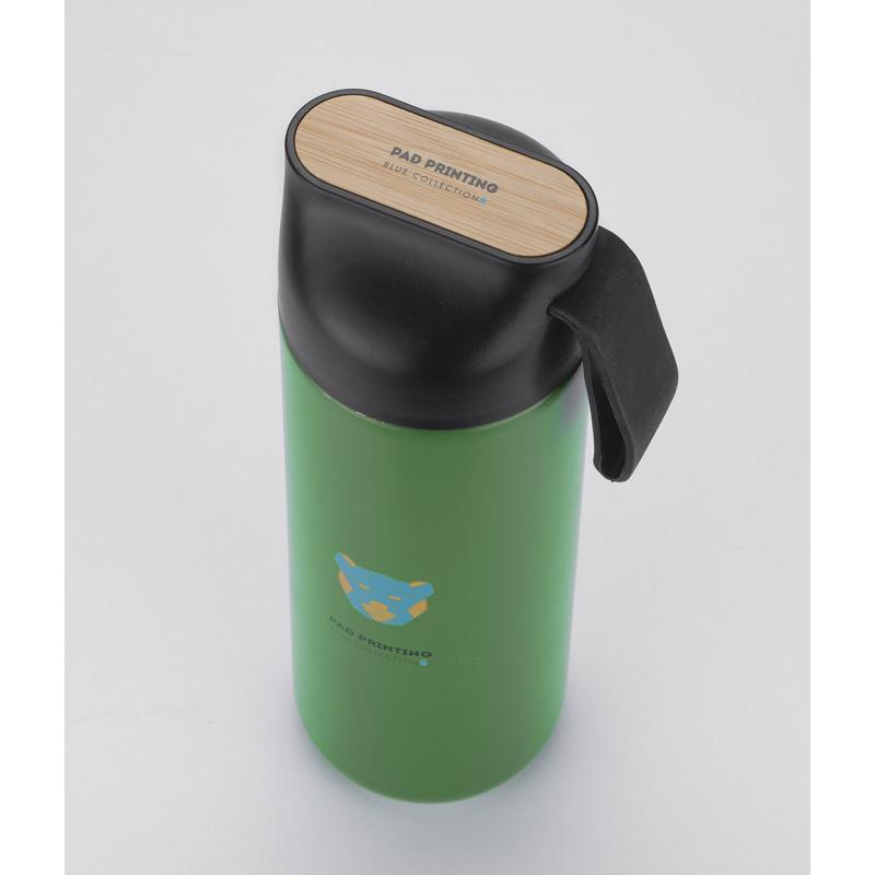 Sticlă de călătorie ELSA 600 ml Verde