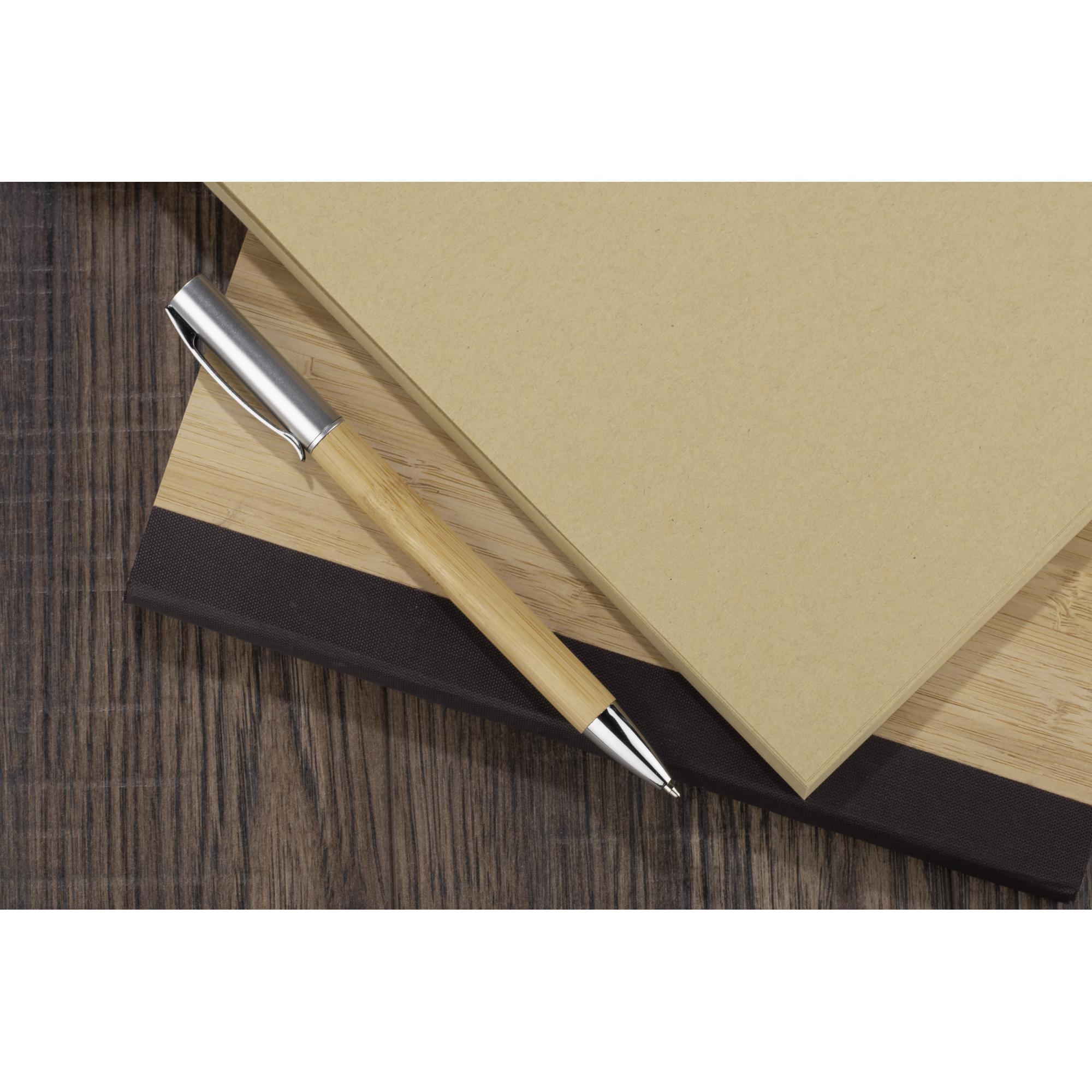 Pix cu bilă din bambus LENO