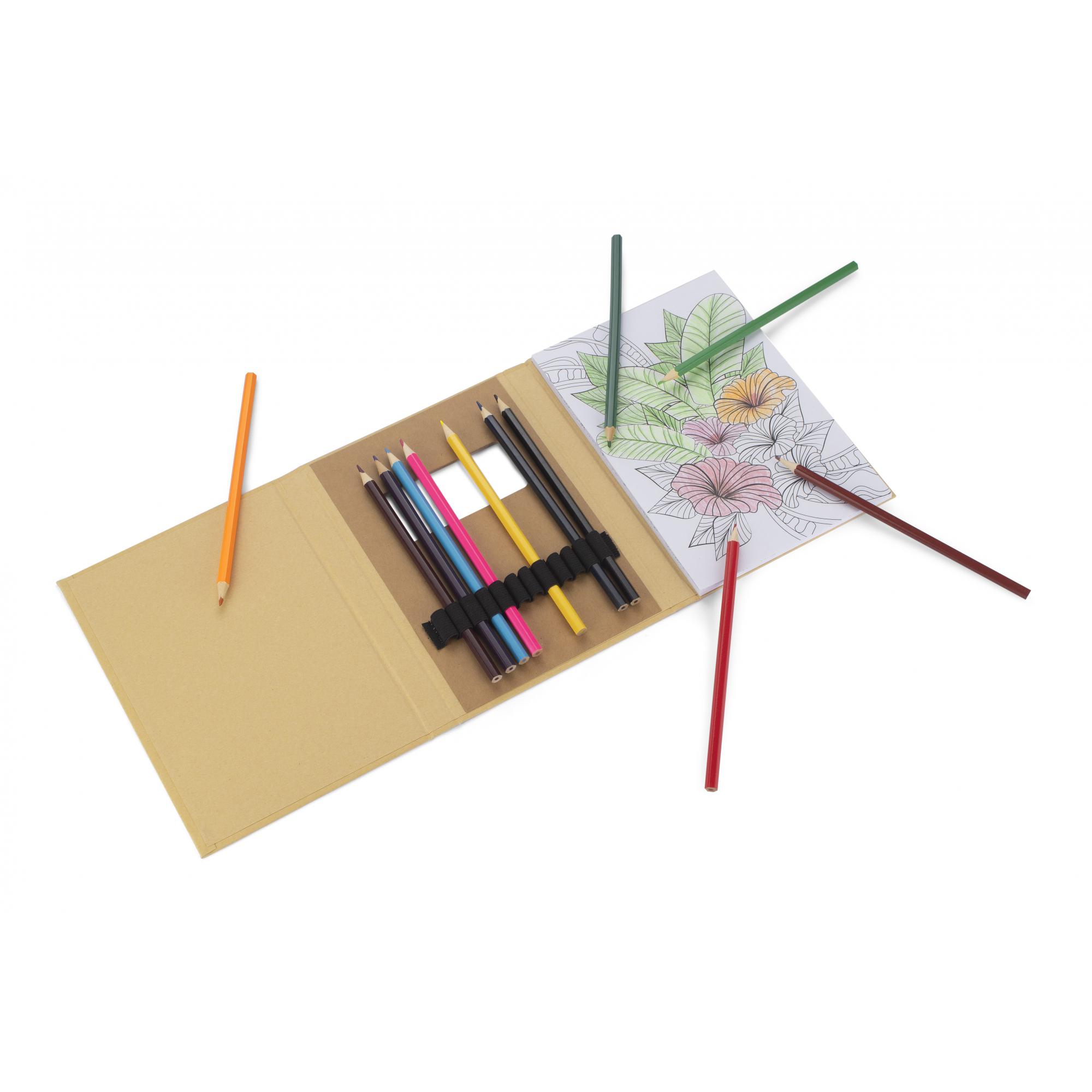 Carte de colorat cu creioane colorate BETSO