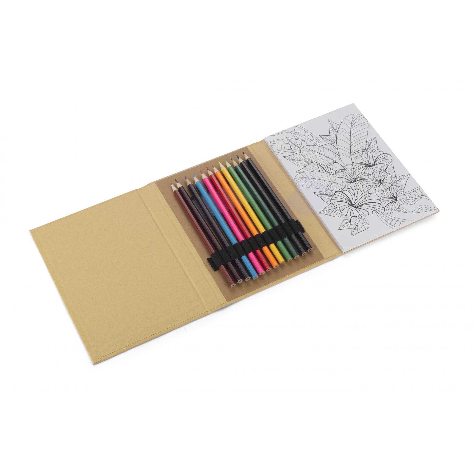 Carte de colorat cu creioane colorate BETSO