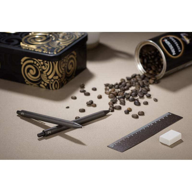 Set birou din plastic cu cafea KOPIKO Maro