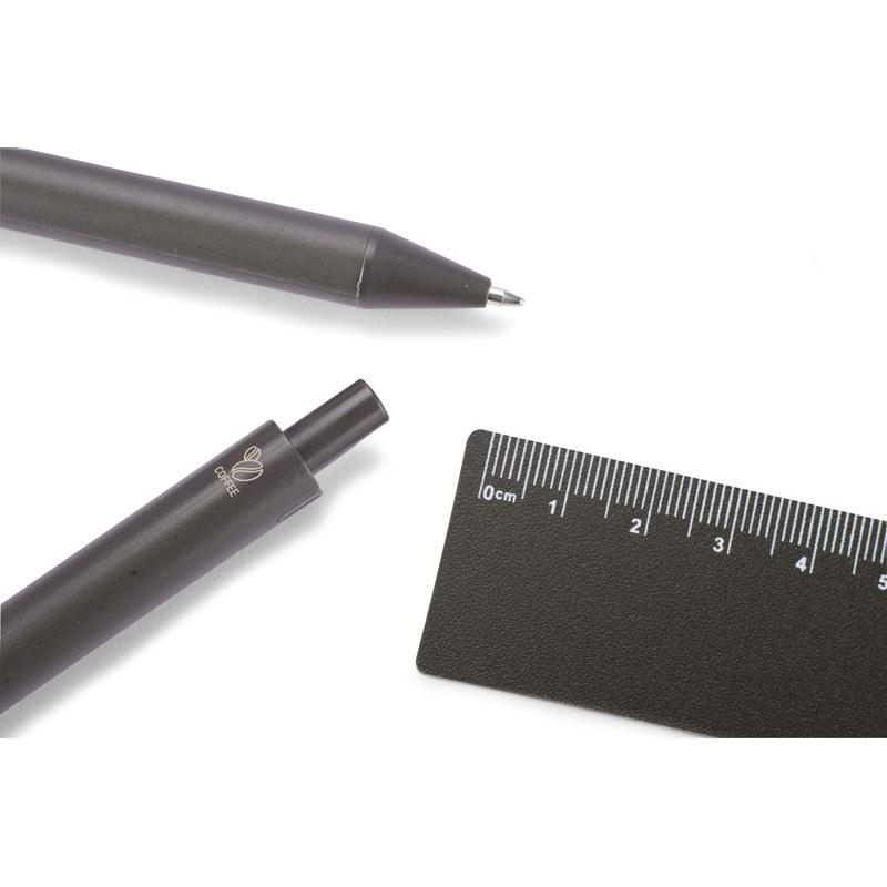 Set birou din plastic cu cafea KOPIKO Maro