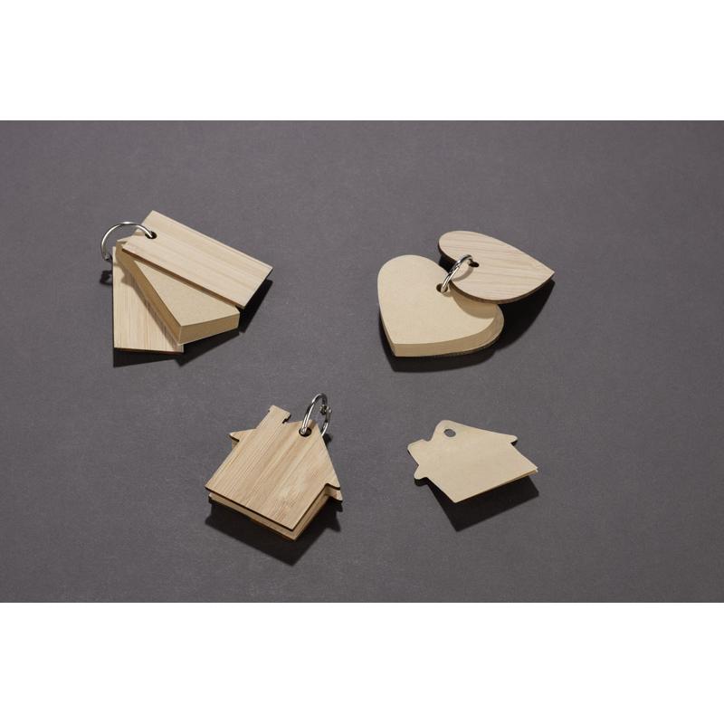 Sticky notes cu breloc HOMA Natural