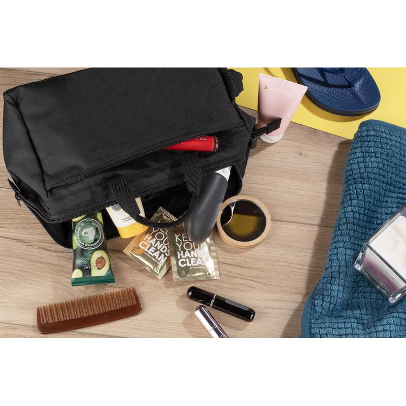 Geantă pentru cosmetice rPET VERPE Negru