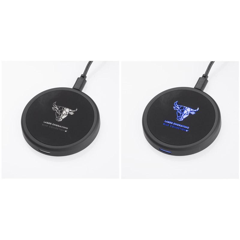 Încărcător wireless LUMEE 10W Albastru