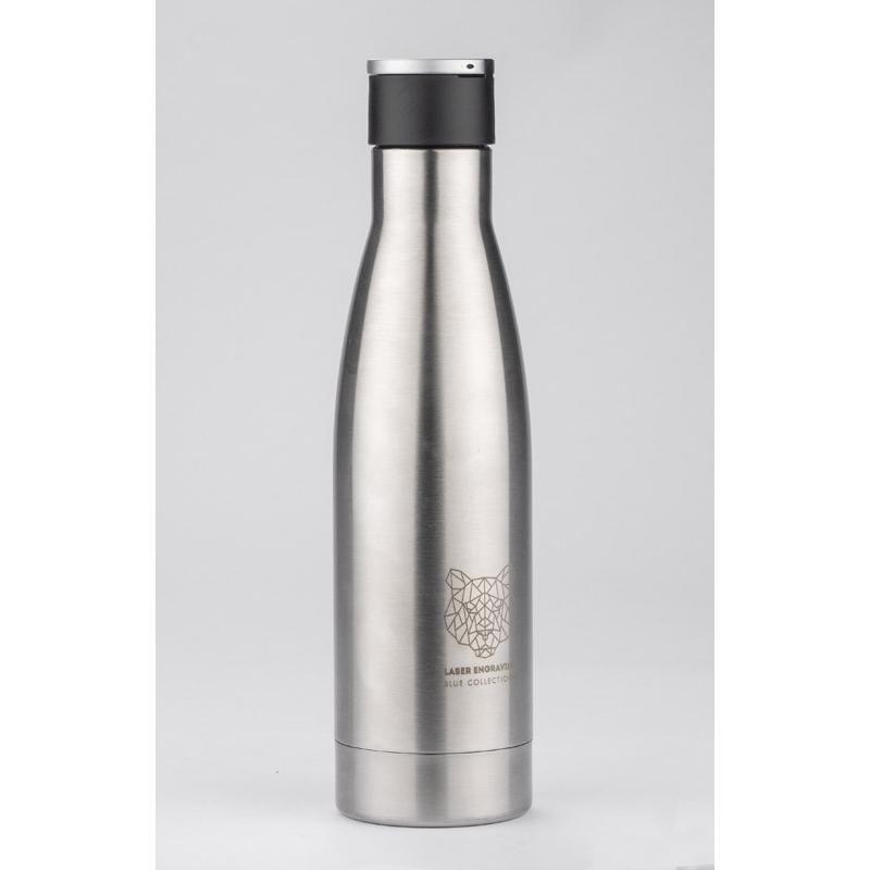 Sticlă voiaj BONITA 500 ml Argintiu