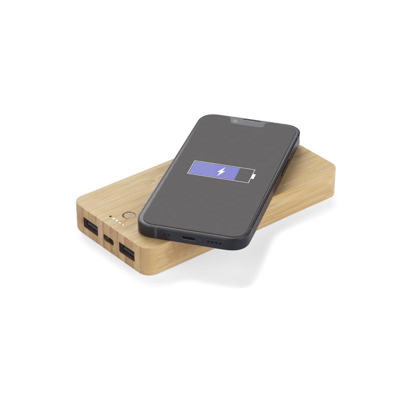 Power bank BORRA 10000 mAh Natural