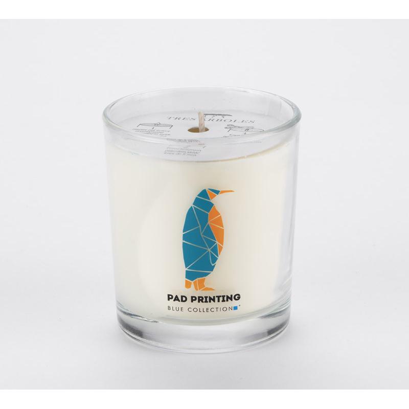 Lumânare din ceară de soia 170g - Lemongrass & Ginger - VERA YOUNG Transparent