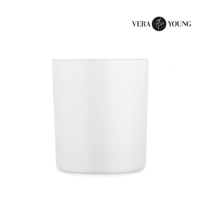 Lumânare din ceară de soia 220g - Library- VERA YOUNG Alb