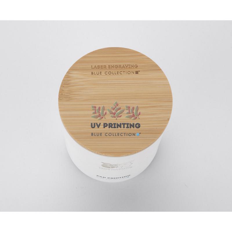 Lumânare din ceară de soia 220g - Library- VERA YOUNG Alb