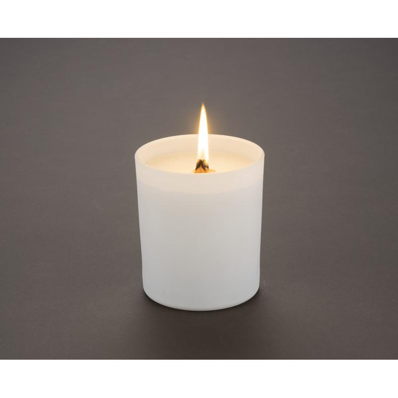 Lumânare din ceară de soia 220g - Library- VERA YOUNG Alb