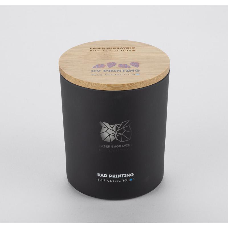 Lumânare din ceară de soia 220g - Norwegian Woods  - VERA YOUNG Negru