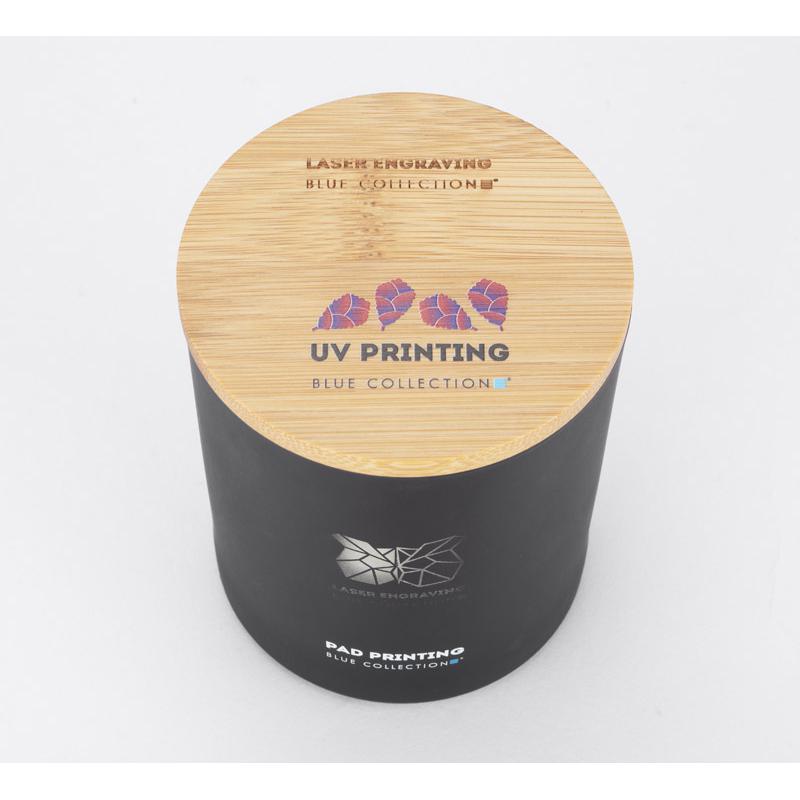 Lumânare din ceară de soia 220g - Norwegian Woods  - VERA YOUNG Negru