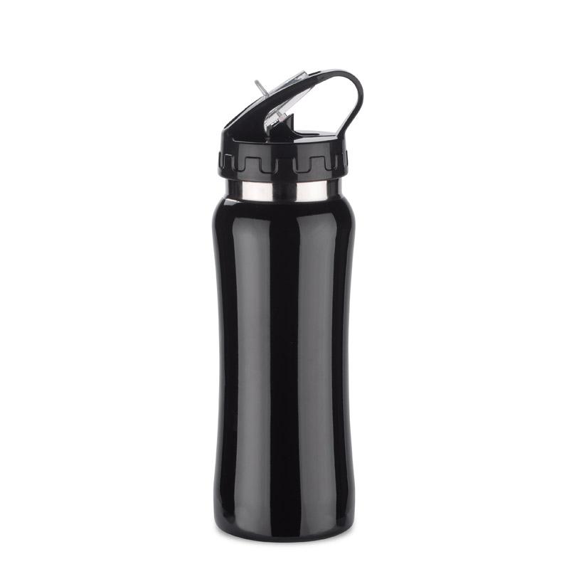 Bidon din inox PATRO 600 ml Negru