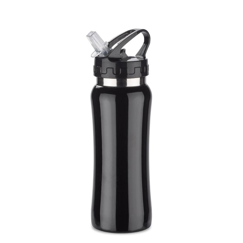 Bidon din inox PATRO 600 ml Negru
