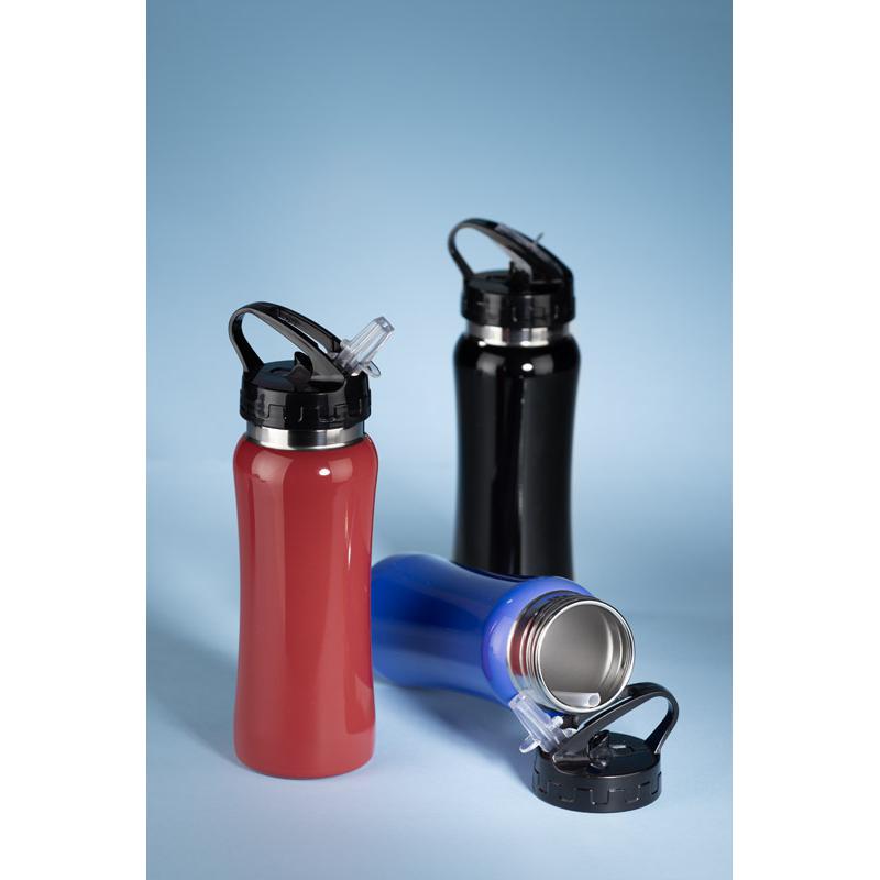 Bidon din inox PATRO 600 ml Negru