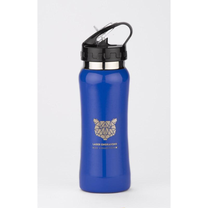 Bidon din inox PATRO 600 ml Albastru