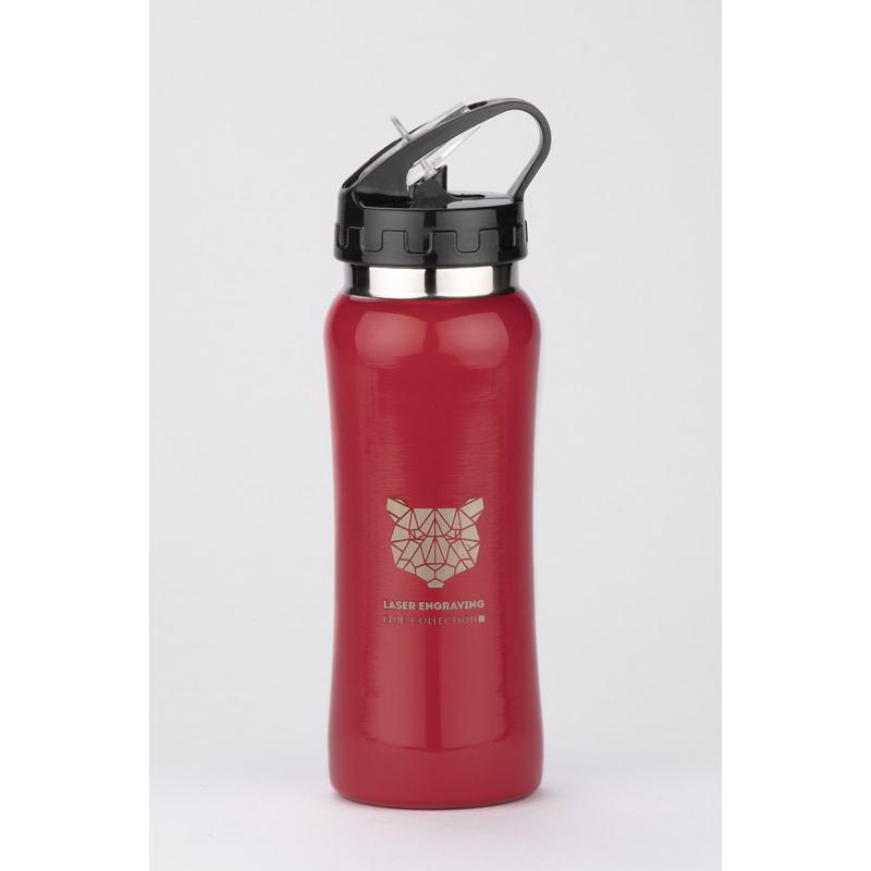 Bidon din inox PATRO 600 ml Roșu