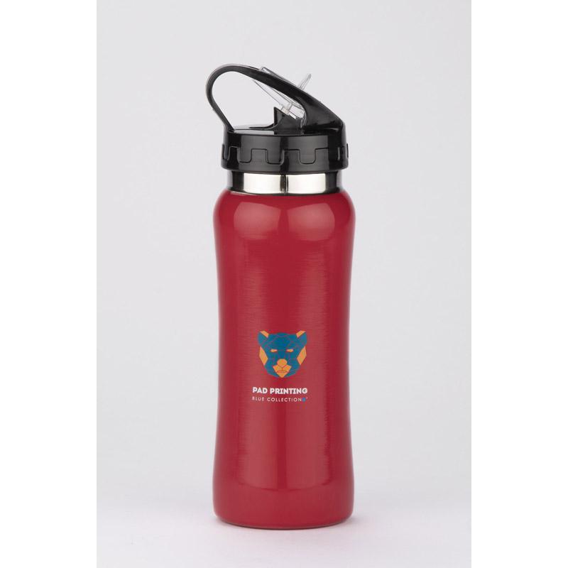 Bidon din inox PATRO 600 ml Roșu