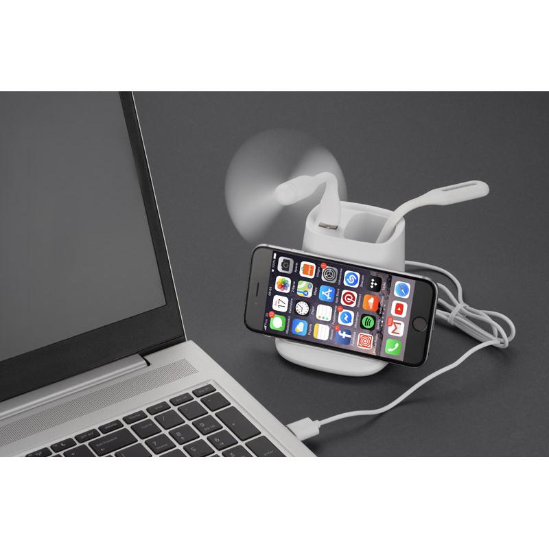 Cutie instrumente cu încărcător inductiv BERGO II Alb