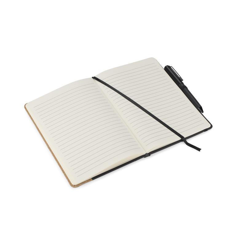 Set agendă cu pix ZENIX Negru